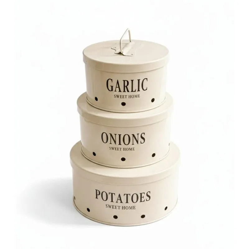 FreshNest Cyl Iron Container (500 mL/1500 mL/3000 mL) - Set of Three media 3