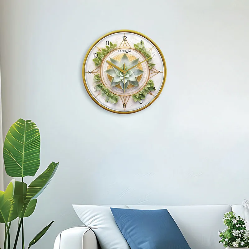 Verde Vector Analog Wall Clock media 1