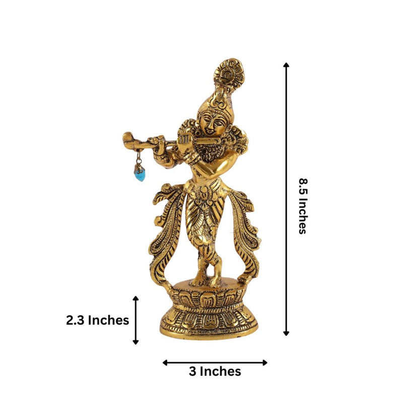 Lord Krishna Rudraksha & Evil Eye Rakhi Hamper image 6