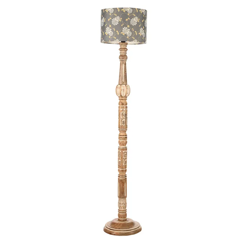 Arka Grey Floor Lamp media 4