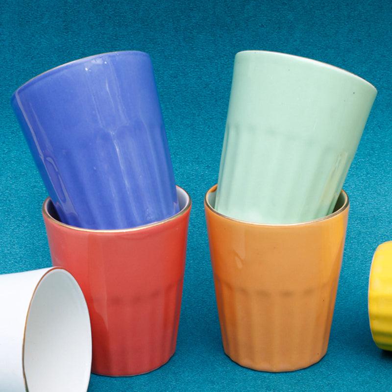 Casplan Bone China Tea Cup (150 mL Each) -  Set of Six media 3