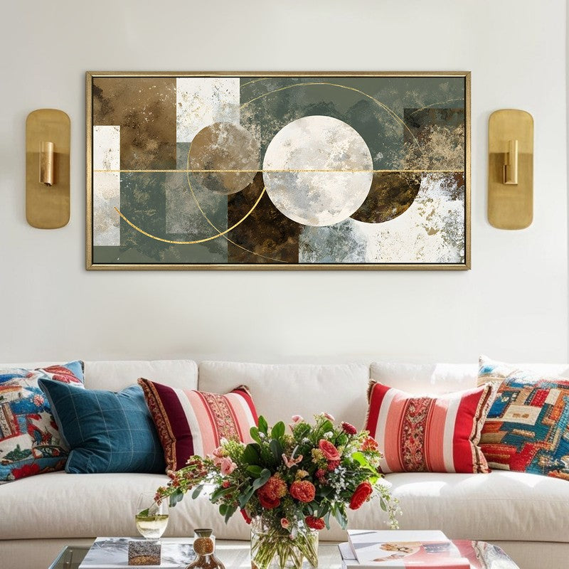 Moss Mosaic Canvas Wall Art