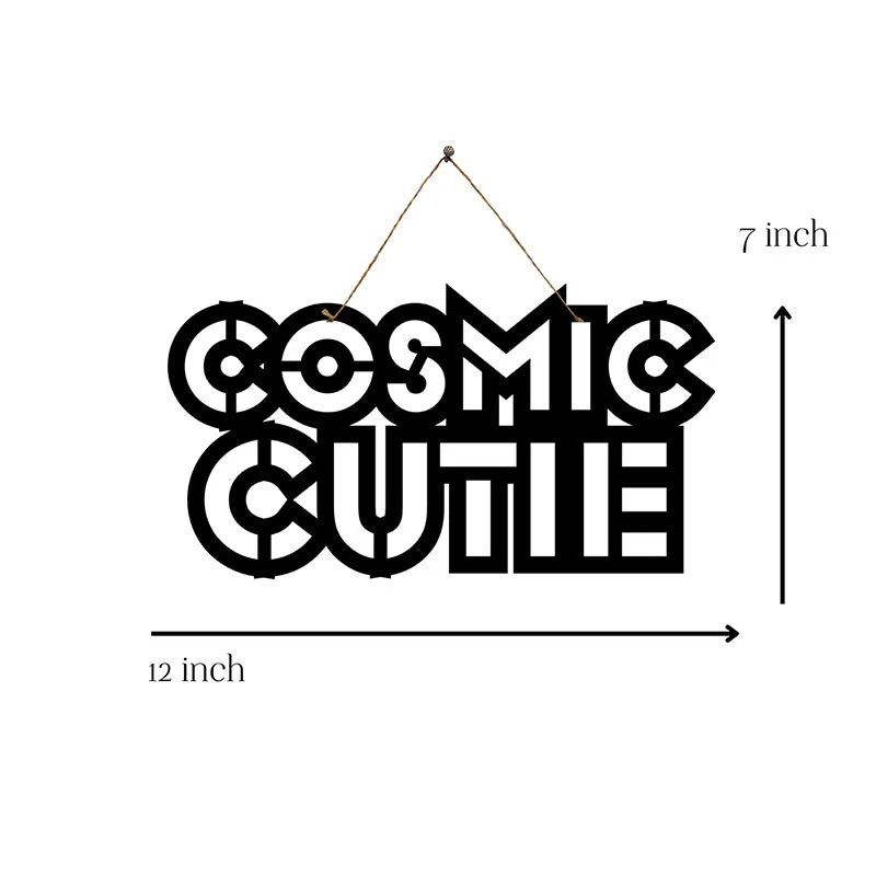 Cosmic Cutie Mild Steel Wall Accent media 5