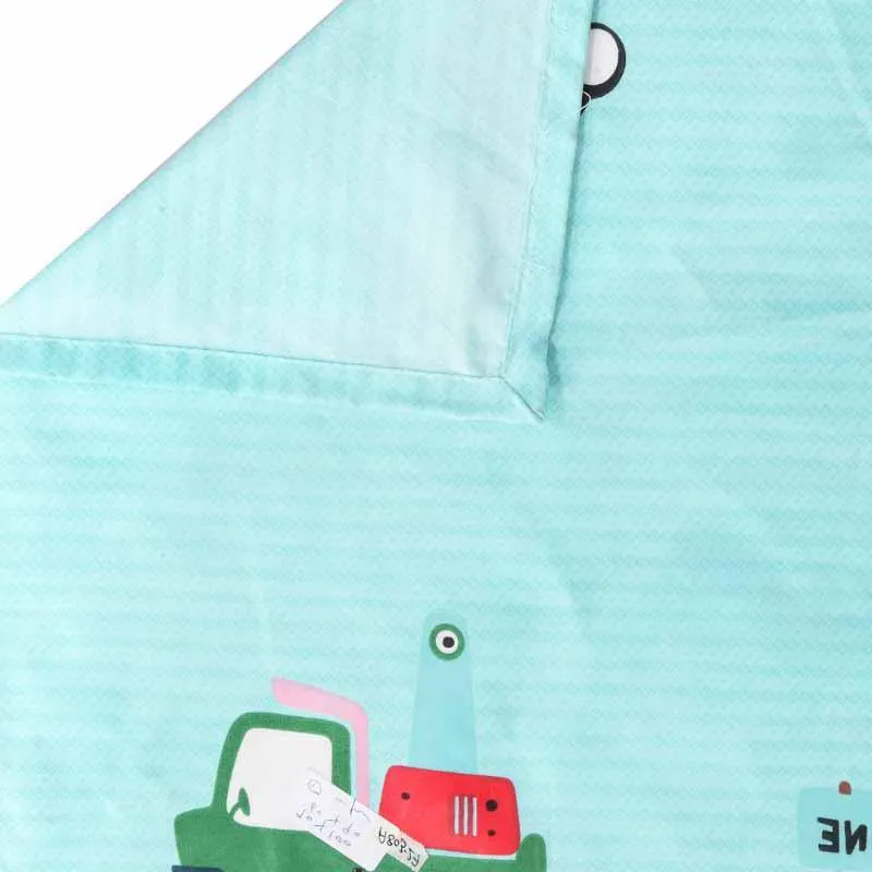 Traffic Rules Printed Bedsheet - 180 GSM media 6