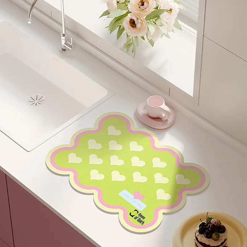 Comfy Cook Pad Dish Drying Mat - Green media 3
