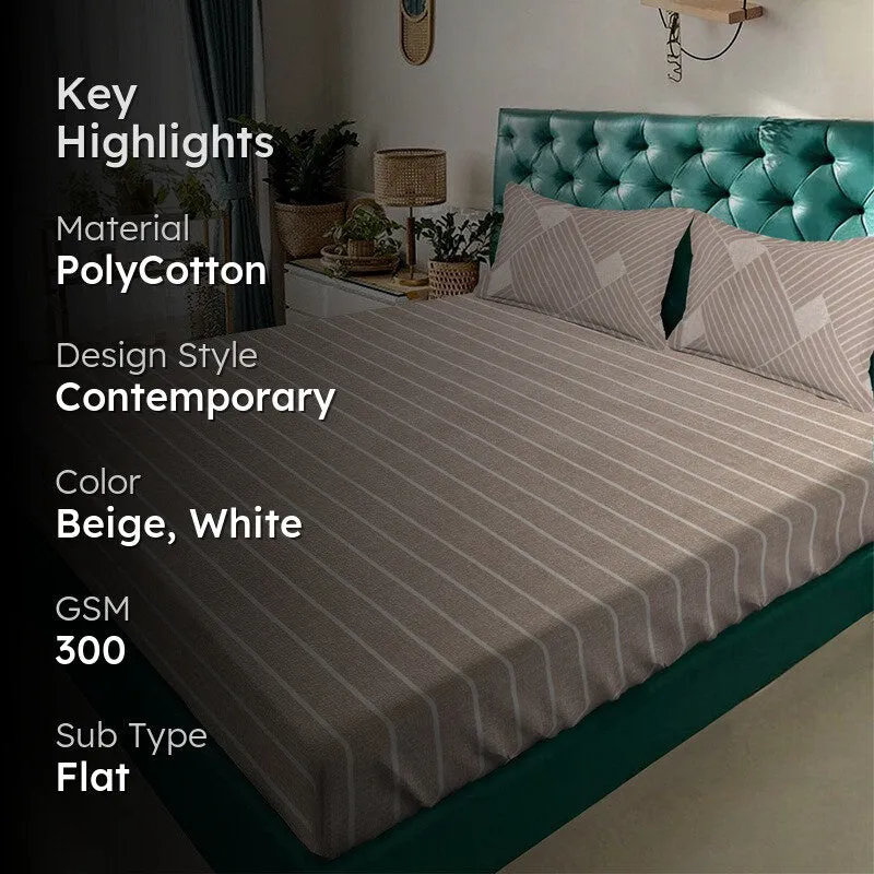 TrendEase Bedsheet - 300 GSM media 2