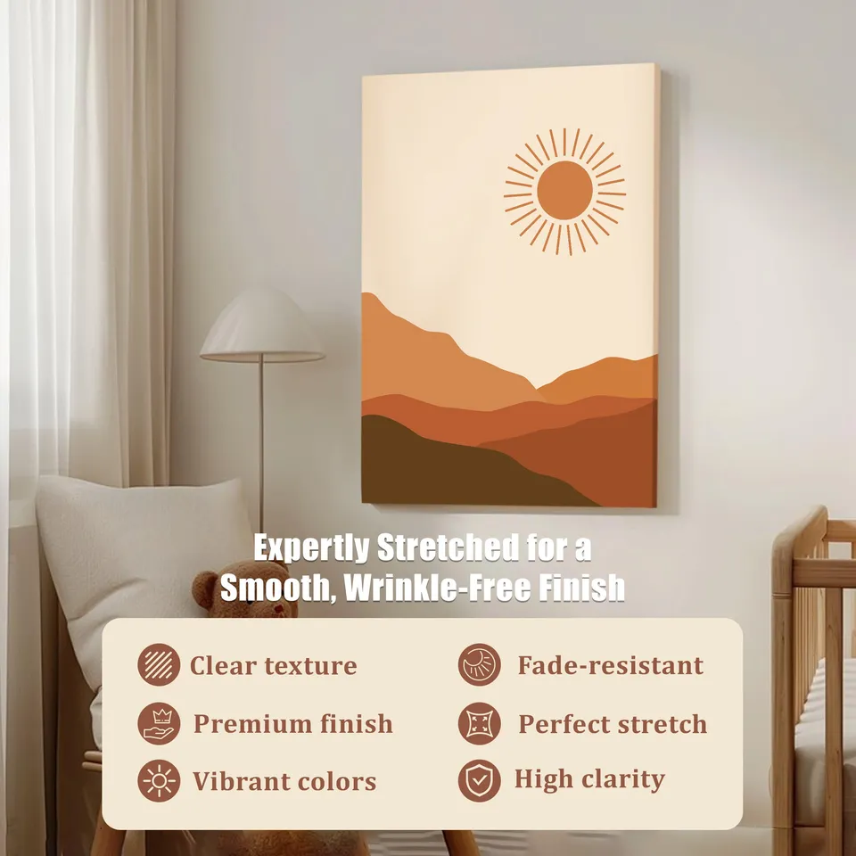 Desert King Cotton Canvas Wall Painting media 5
