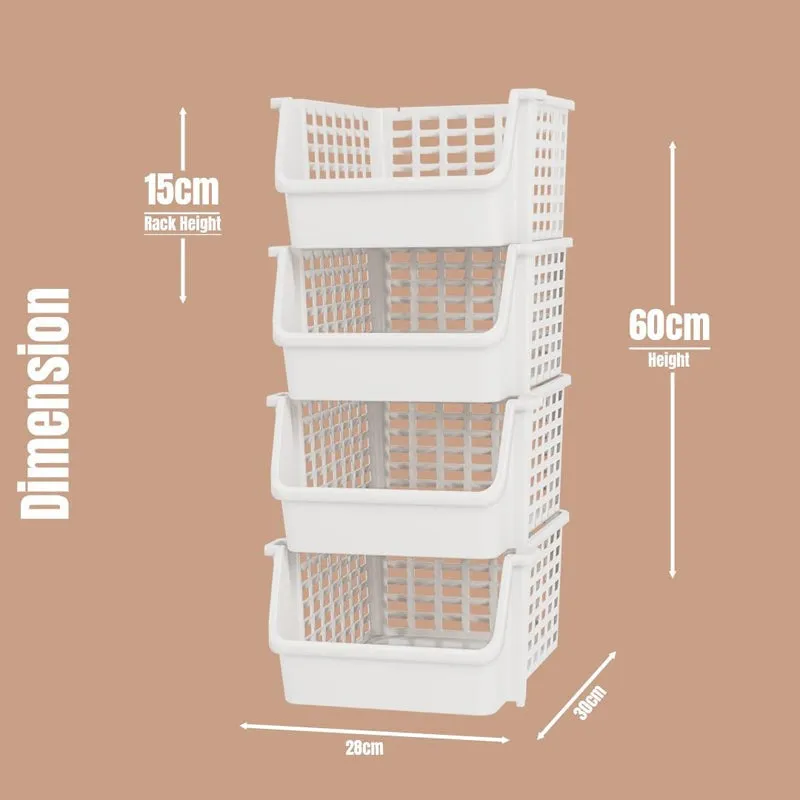 Plucha Four Tier Plastic Rack media 8