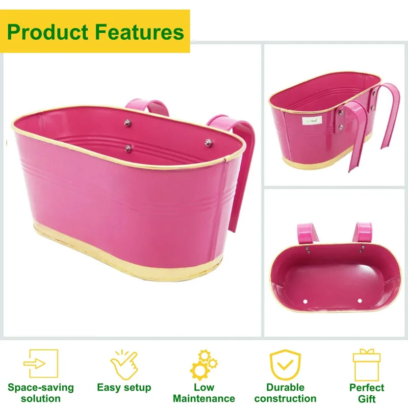 Norva Hanging Planter (Pink) - Set Of Three media 5