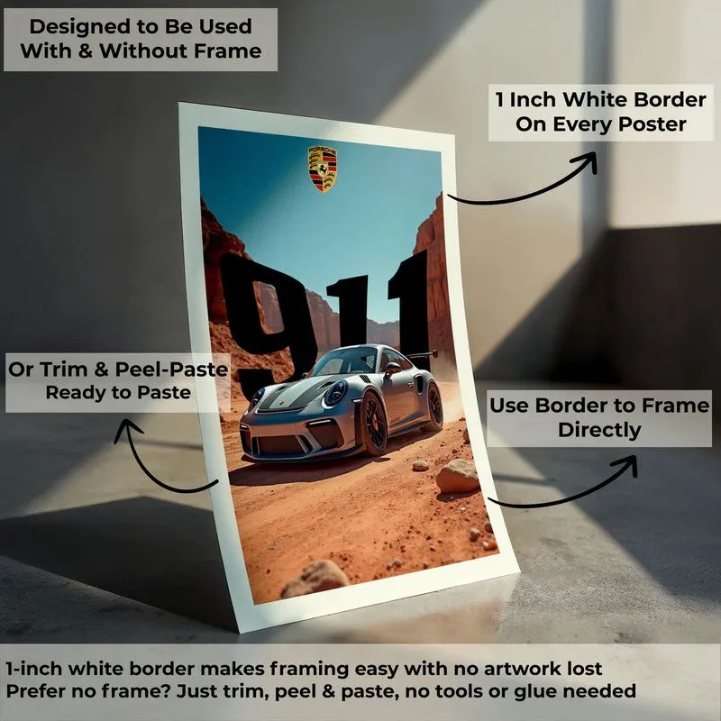 Desert Racer Wall Poster media 7
