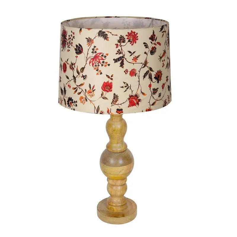 GlowHaven Versatile Wooden Table Lamp - Multicolor media 4