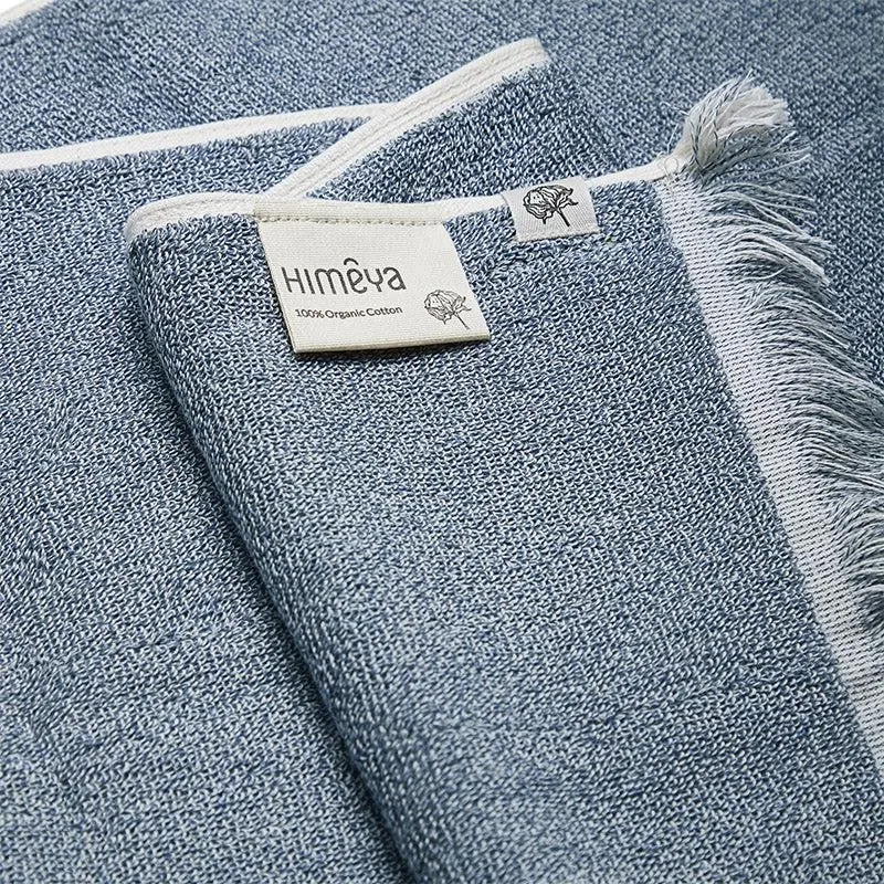 Melange Terry Cotton Hand Towel - Dark Grey media 4