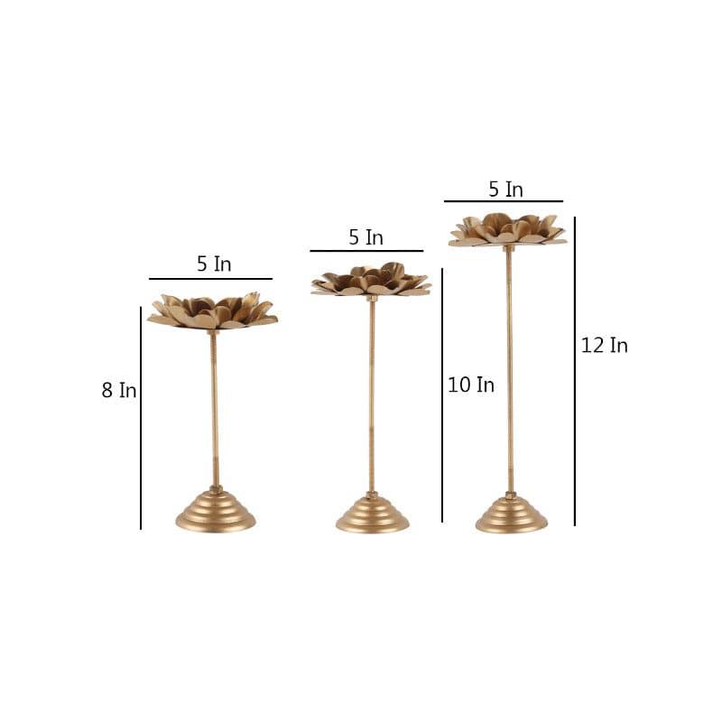 Phoola Tealight Holder - Set Of Three media 7