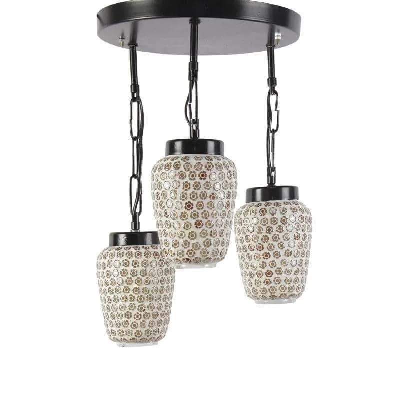 Honey Comb Gleam Cluster Ceiling Lamp media 4