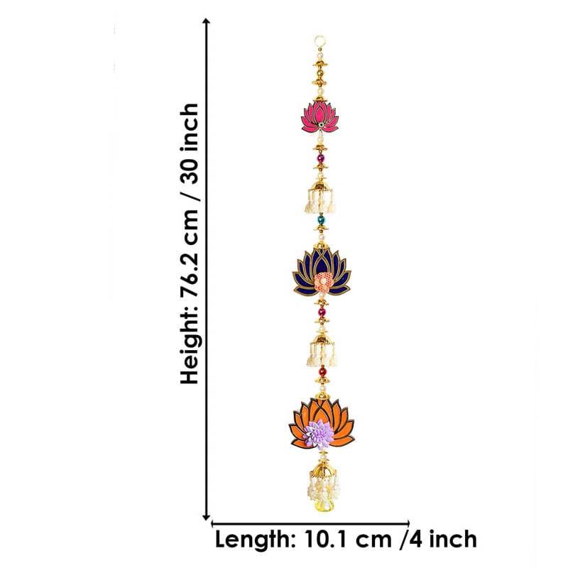Charming  Lotus Latkans - Set Of Two media 4