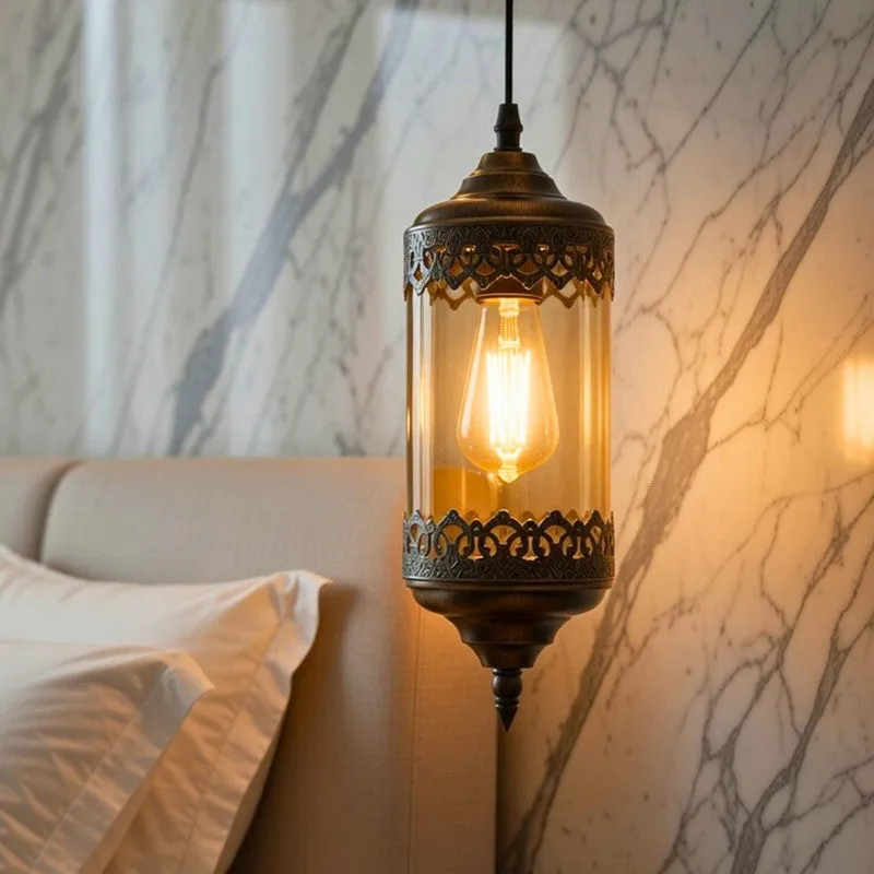 Lanthra Zenvia Iron Ceiling Lamp media 1
