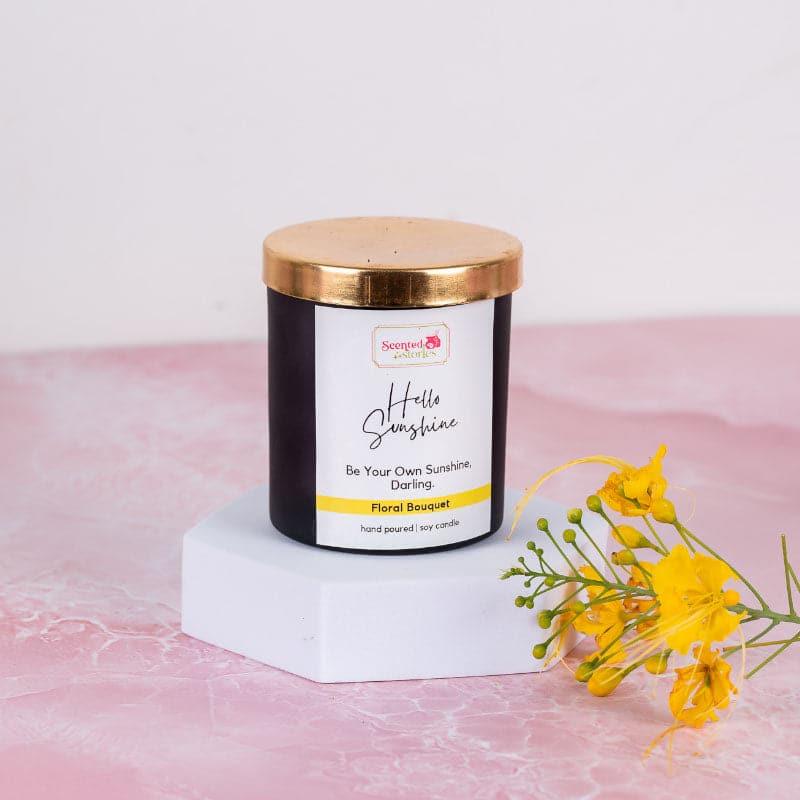 Hello Sunshine Scented Soy Wax Candle media 4