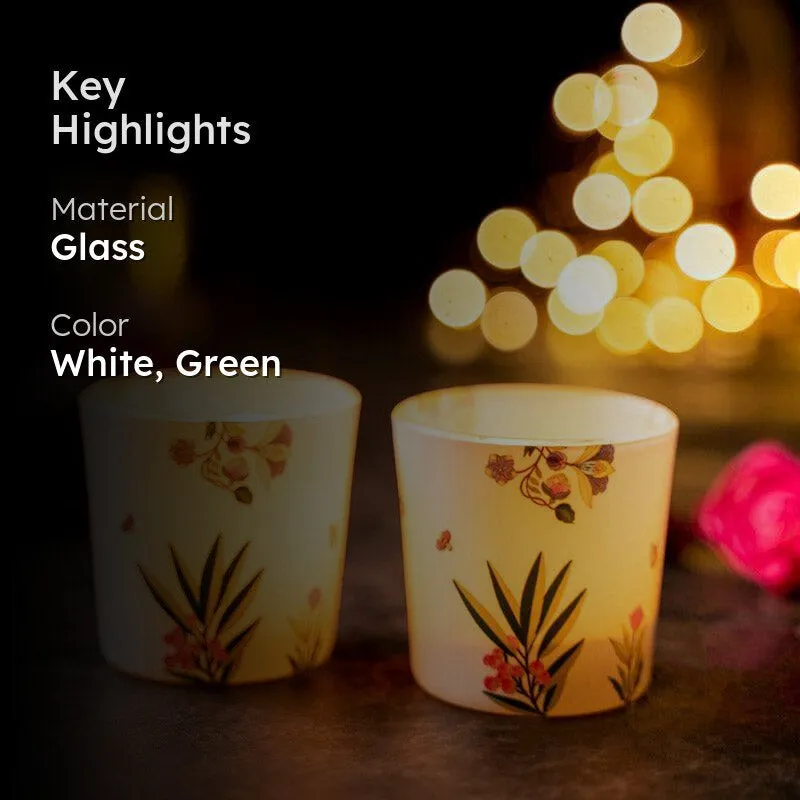 Grassy Glee Candle Votive - Set Of Two media 2