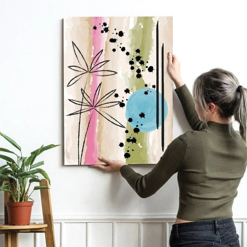 Stellar Splash Canvas Wall Painting media 4