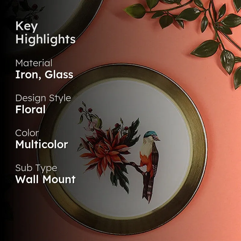 Verdant Grace Enamel Wall Plate media 2