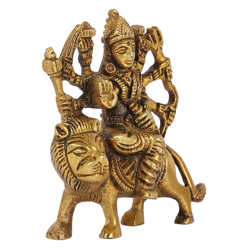 Durgamatha Brass Idol media 3