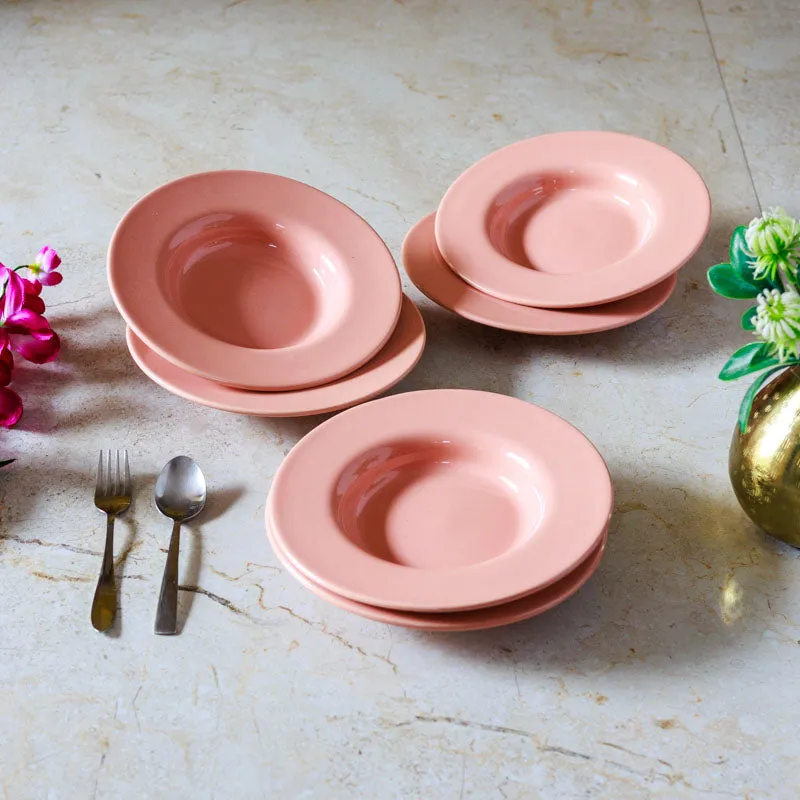 Fired Form Pasta Plate - Set Of Six media 1