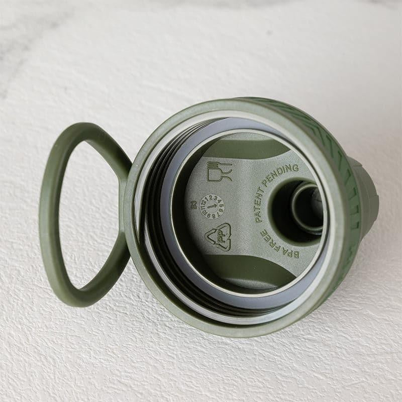 Quench Chic Hot & Cold Thermos Water Bottle (Dark Green) - 750 mL media 4