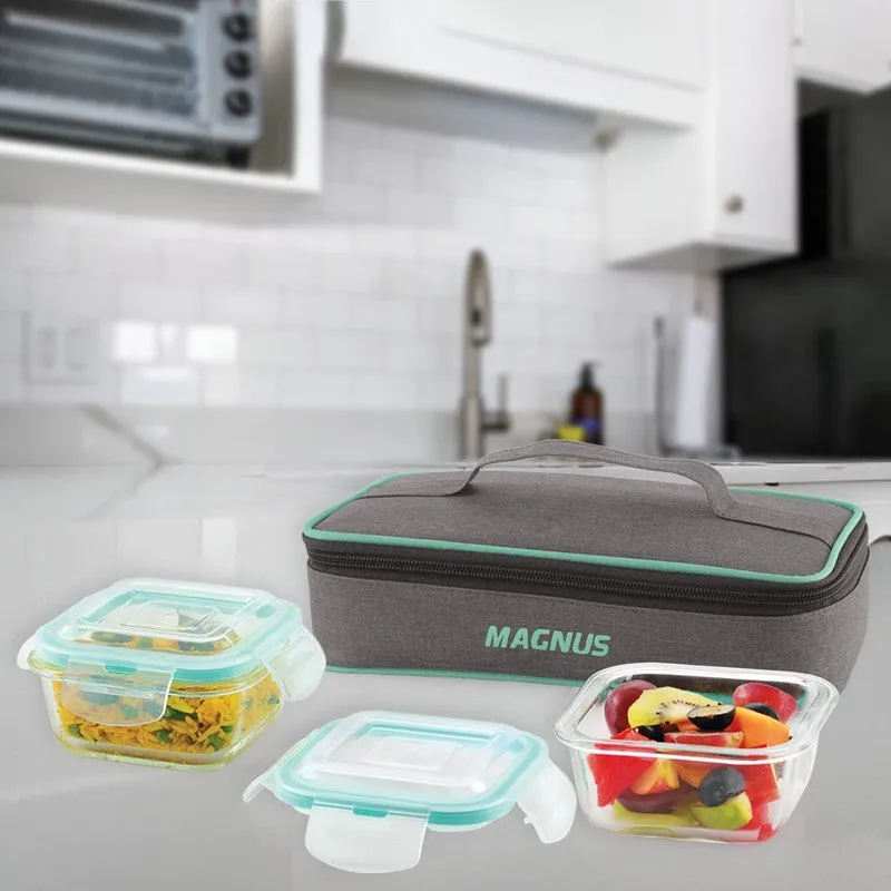 Tifflo Fresh Lunch Box with Lunch Bag - Three Piece Set media 4