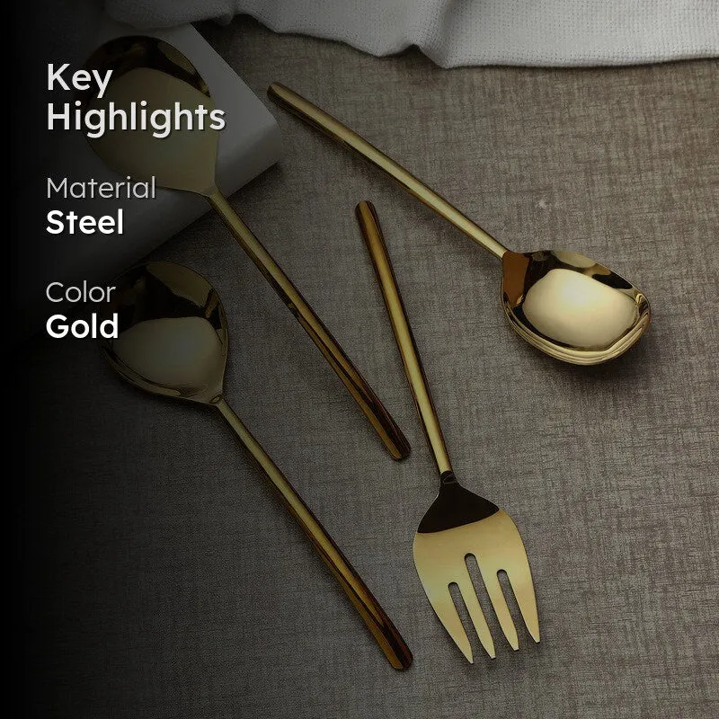 Ava Luxe Serving Set - Four Piece Set media 2