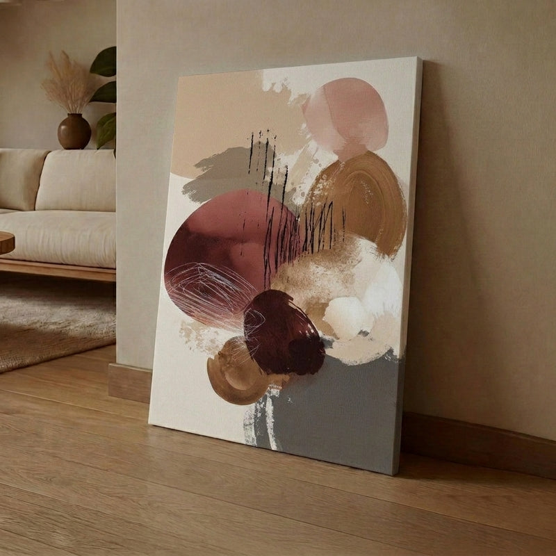 Shape Fusion Canvas Wall Art