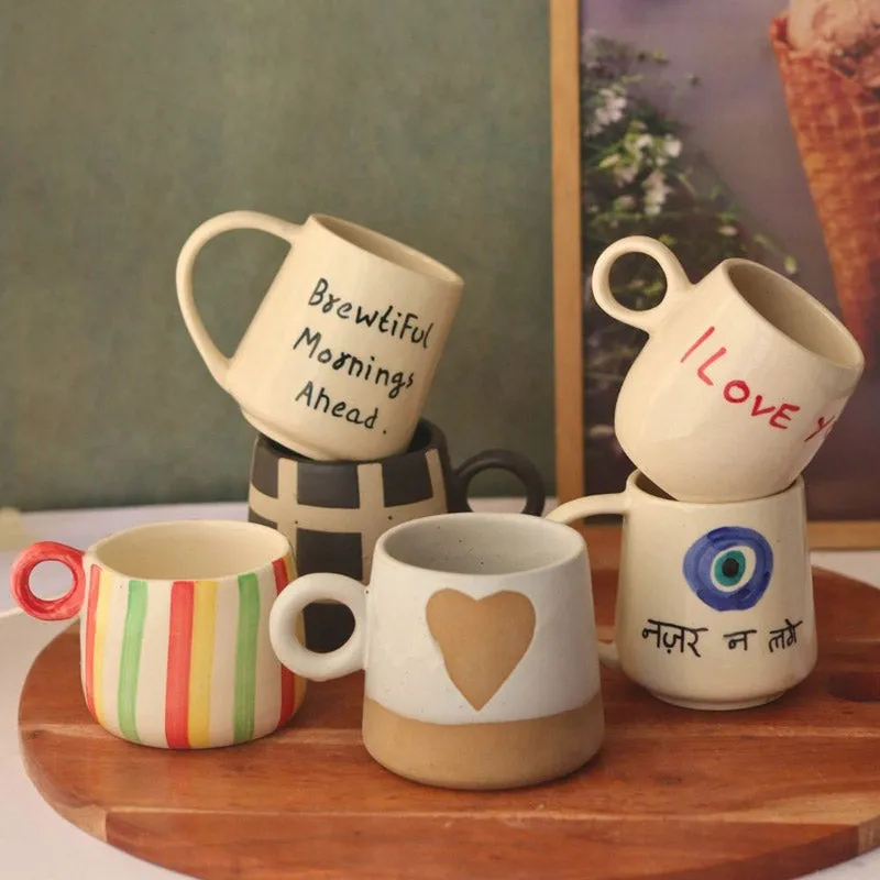 Carvo Ceramic Tea Cup (250 mL Each) - Set of Six media 4