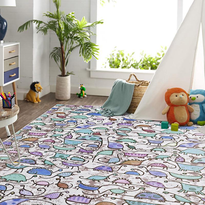 Tumble Tots Kids Polyester Anti-Skid Carpet - Turquoise media 3