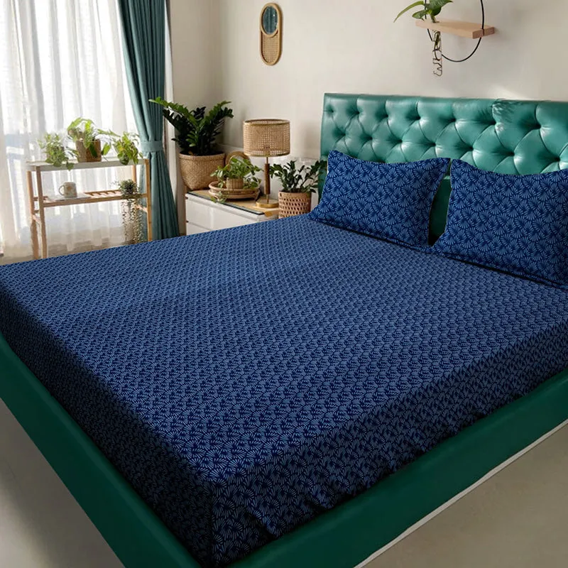Faedra Fitted Bedsheet - 180 GSM media 1