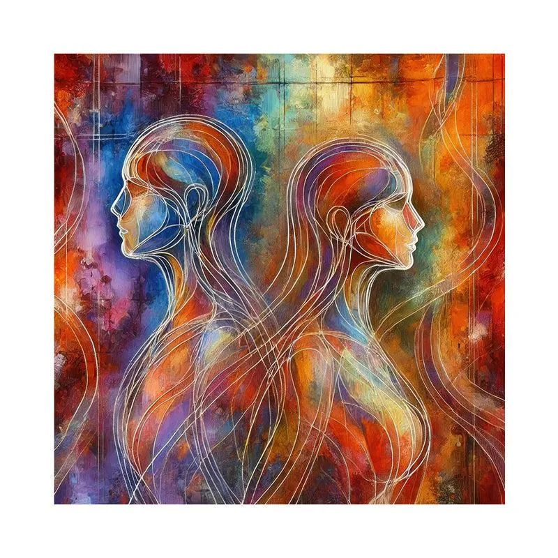 Feminine Aura Wall Painting media 4