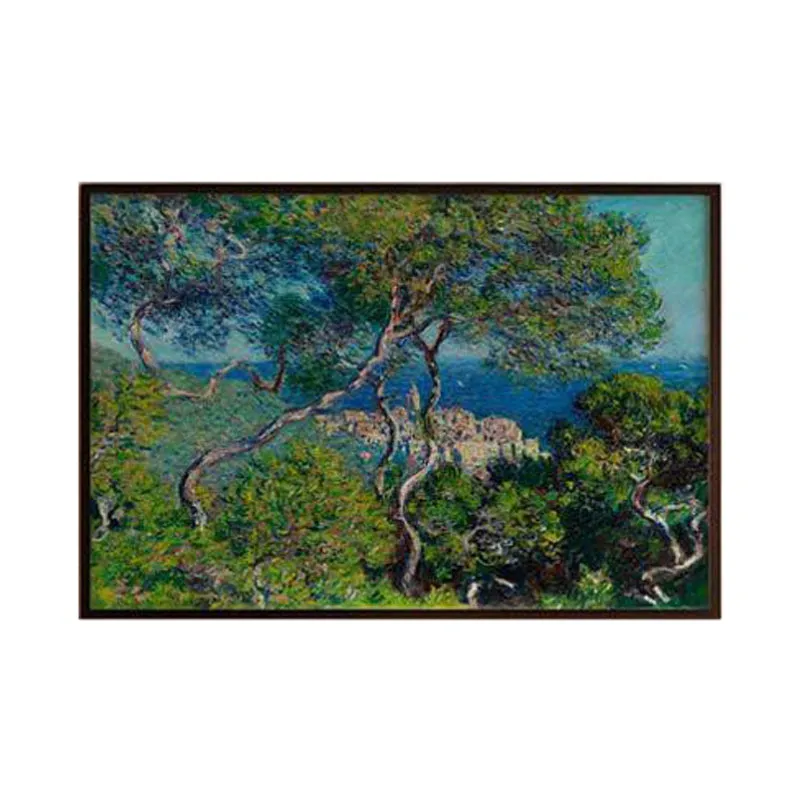 Bordighera (1884) By Claude Monet - Black Frame media 6