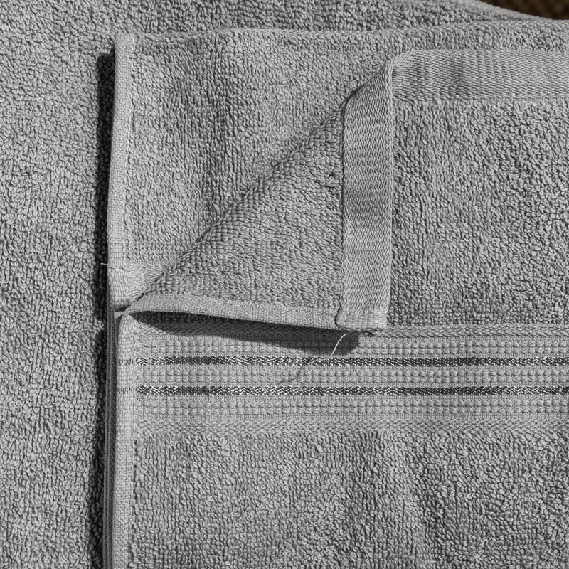 Micro Cotton LuxeDry Solid Bath Towel - Grey media 6
