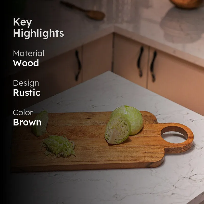 HaloHandle Wood Chopping Board media 2