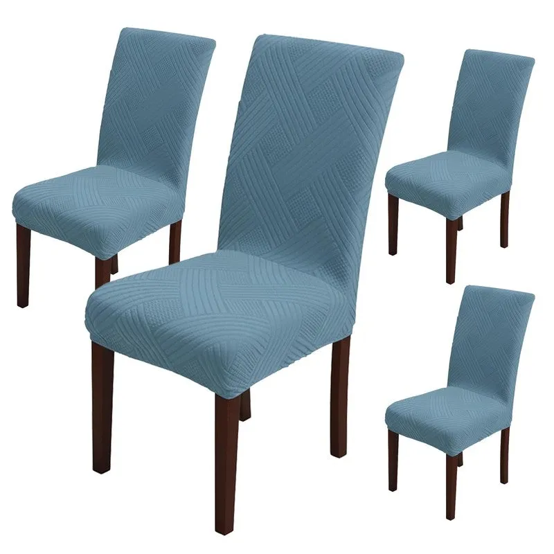 Rivexa Soft Chair Cover (Blue) - Set Of Four media 3