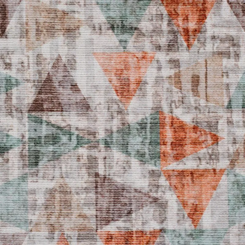 Isaac Geometric Carpet - Brown media 4