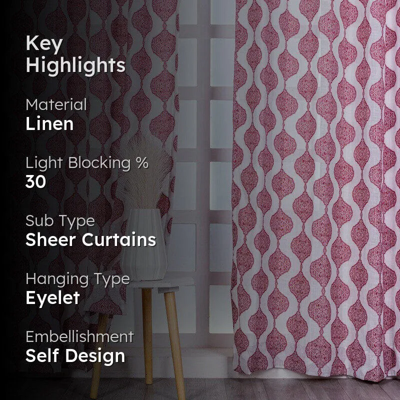 Kalakriti Essence Curtain - Set Of Two media 2