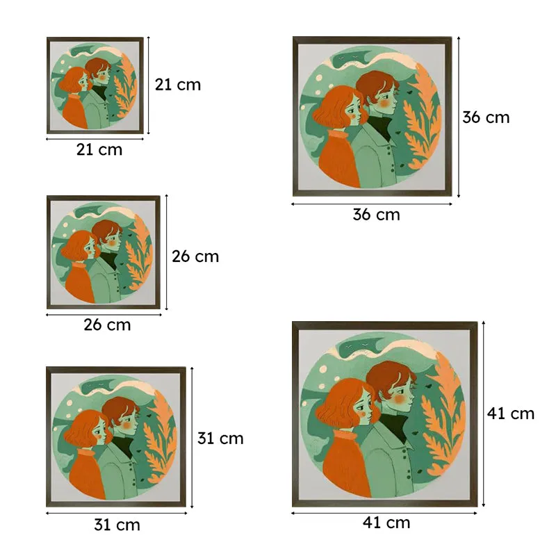 Couple Chroma Canvas Wall Art media 6