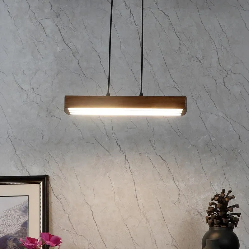 Oak Line Aluminum Ceiling Lamp media 3