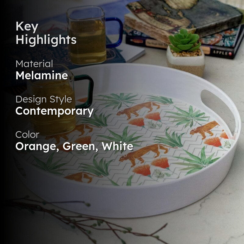 Saabya Round Serving Tray media 2