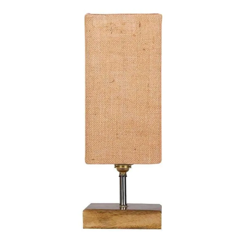 Sikoya Jute Fabric Table Lamp - Beige,Brown media 6