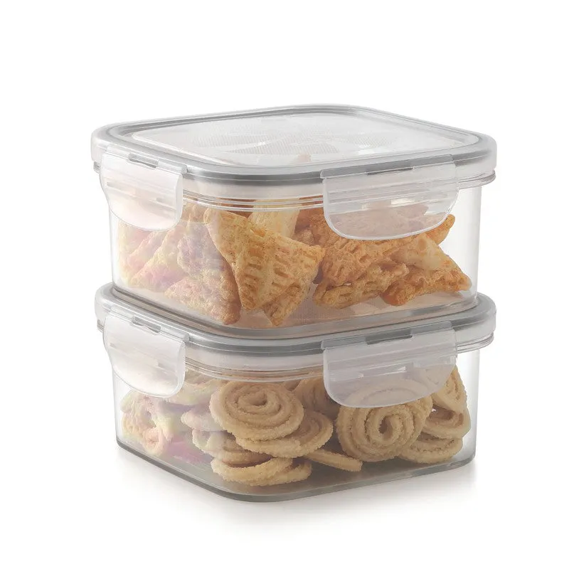 SnapSeal Airtight Tiffin (600 mL) - Set Of Two media 3