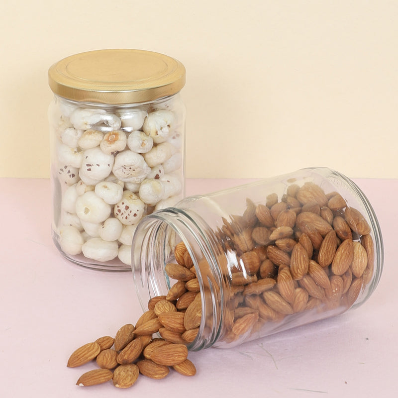 Neve Airtight Storage Jar (500 mL Each) - Set Of Two