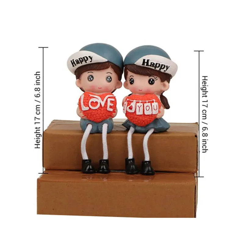 Joy Of Love Resin Showpiece media 5