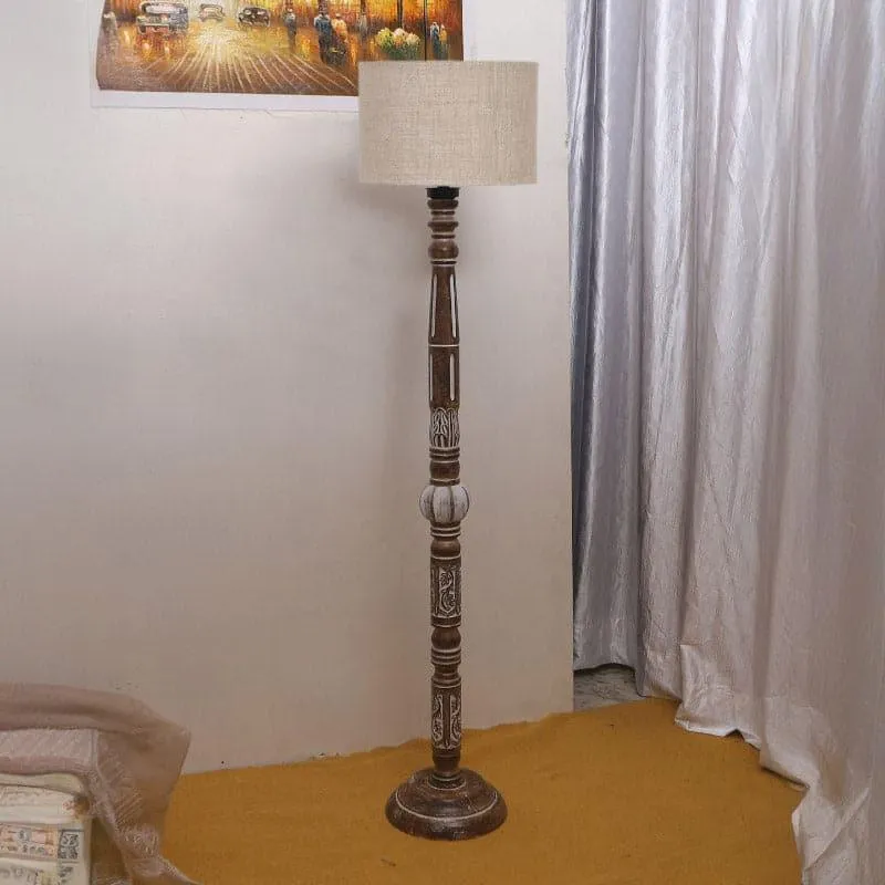 Colton Dona Floor Lamp - Beige media 3