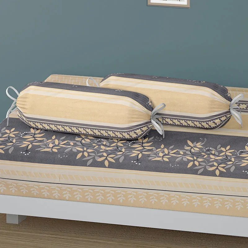 Sand and Gray Diwan Set - Six Piece Set media 3