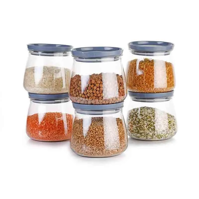 Matukdi Airtight Container(900 mL Each) - Set Of 6 media 1